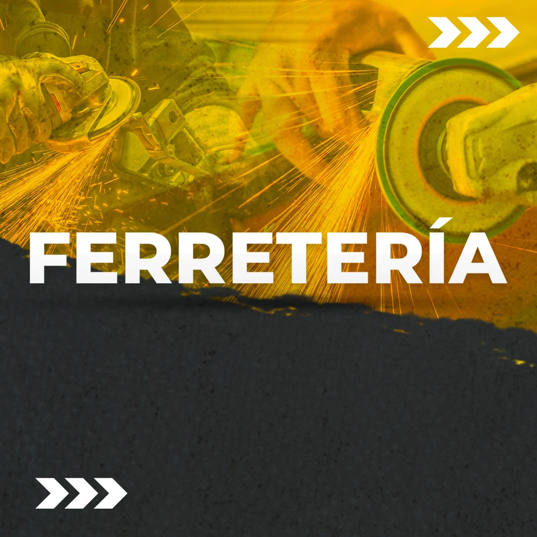 Banner promocional de Ferretería