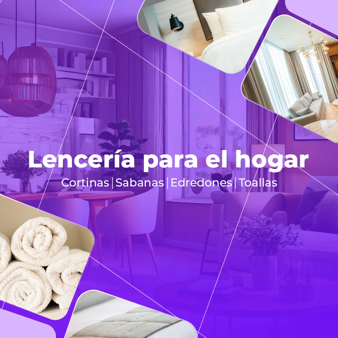 Banner promocional de Lencería de Hogar