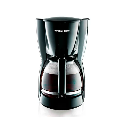 Cafetera negra de Hamilton Beach 12 tazas