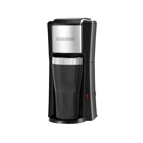 Cafetera individual negra B+D