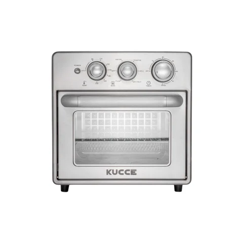 Horno freidora de aire 16 litros Kucce plata
