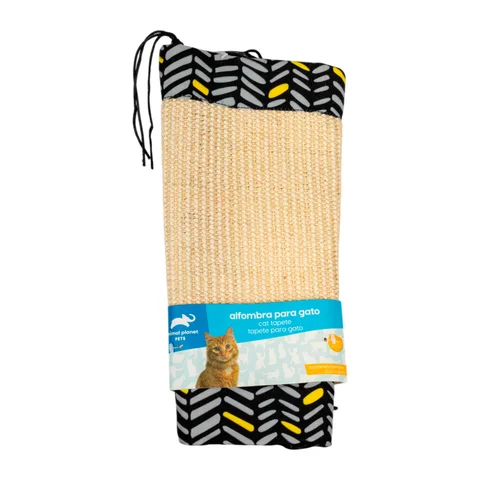 Alfombra para gatos con rascadero