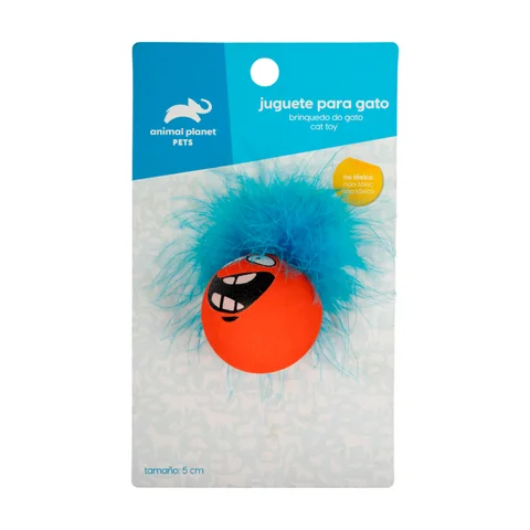 Juguete para gatos 5 cm rojo