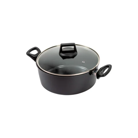 Olla de metal de 22cm con tapa