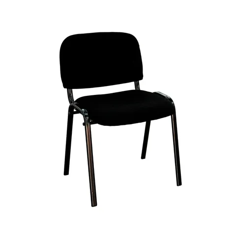 Silla visitante modelo Génova negro