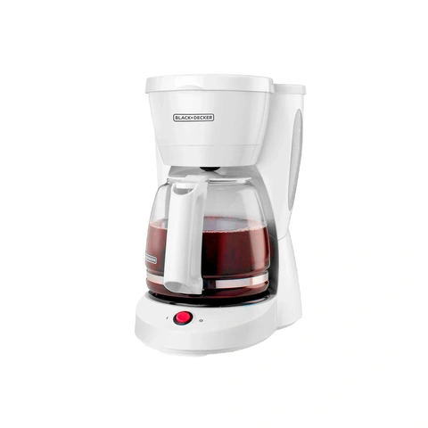 Cafetera 12 tazas B+D blanca