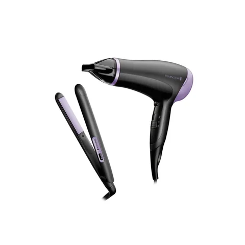 Combo secador y plancha de cabello Remington