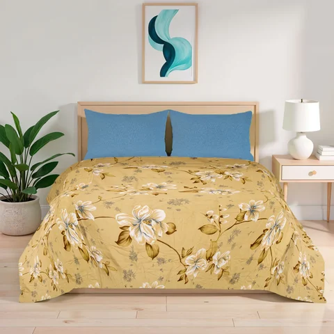 Juego de sabanas estampadas queen