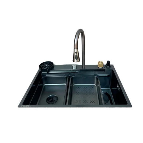 Fregadero Flusso 75 Vetrux