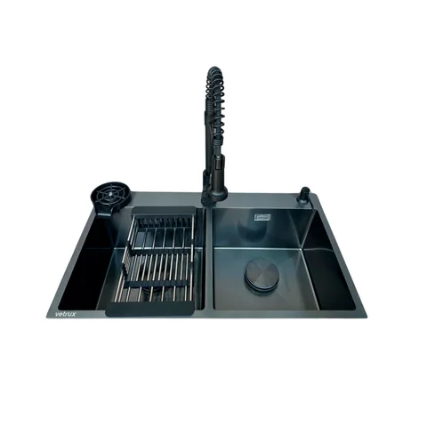 Fregadero Flusso dual 78 Vetrux