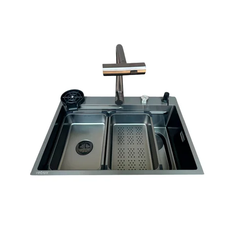 Fregadero Flusso lite 75 Vetrux
