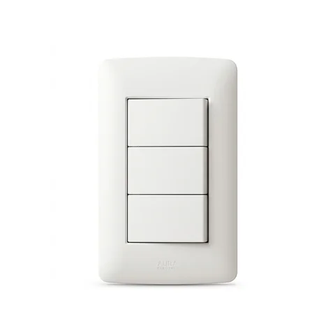 Interruptor Triple GD Materiales Aquarius