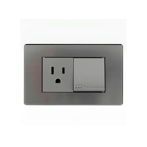 Interruptor + toma GD Materiales