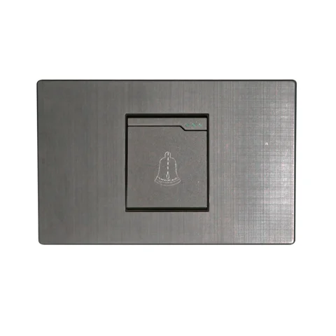 Pulsador de timbre GD Materiales Argentum