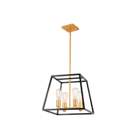 Lampara Carter 4 luces Artika