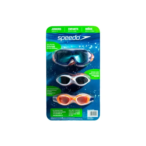 Set lentes acuáticos Speedo junior