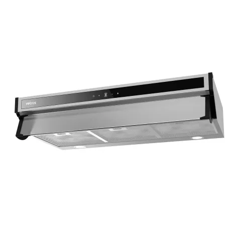 Campana Lite touch 90cm Vetrux acero