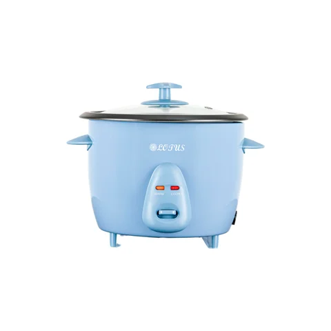 Olla arrocera de 1,5 litros Lotus azul