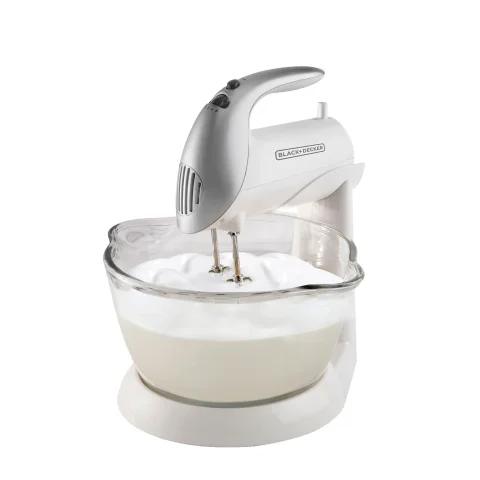 Batidora de pedestal B+D 250 Watts blanca