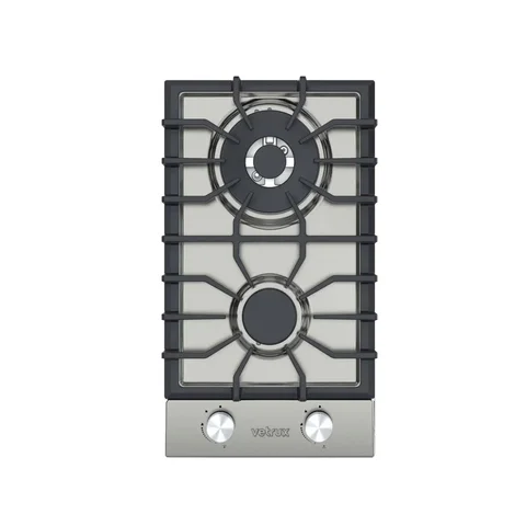 Tope a gas 2 hornillas Nova Pro 30cm Vetrux