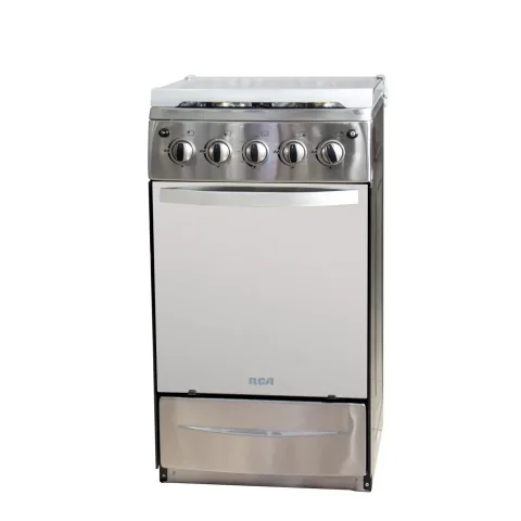 Cocina a gas 4 hornillas RCA Acero Inoxidable