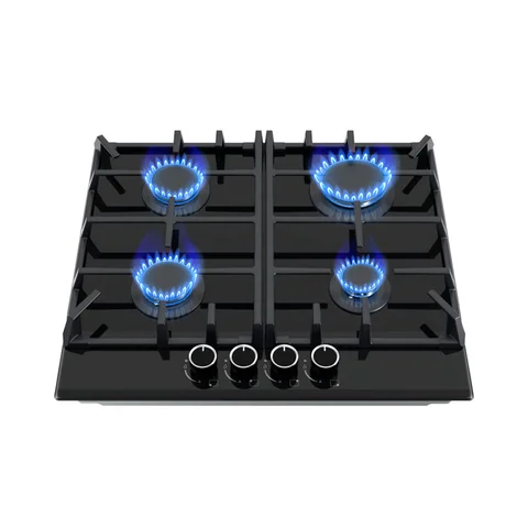 Tope a gas 4 hornillas Reflecta lite 60cm Vetrux