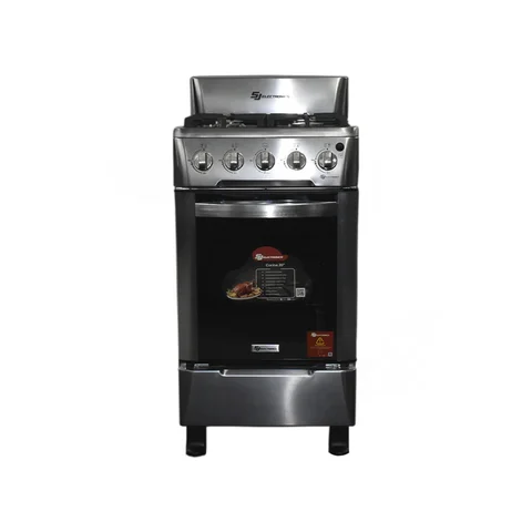 Cocina a gas 4H SJ Electronics Acero