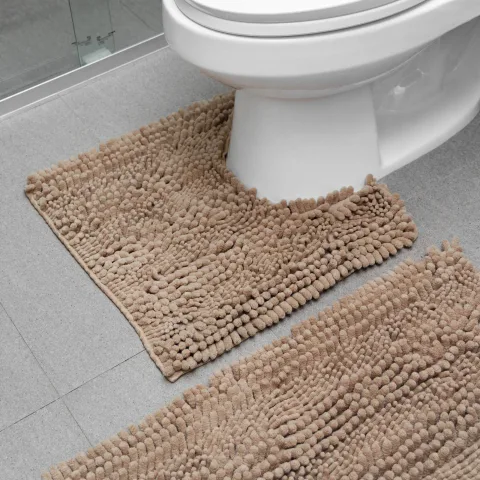 Juego de alfombra para baño 2 piezas