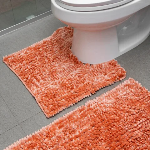 Juego de alfombra para baño 2 piezas
