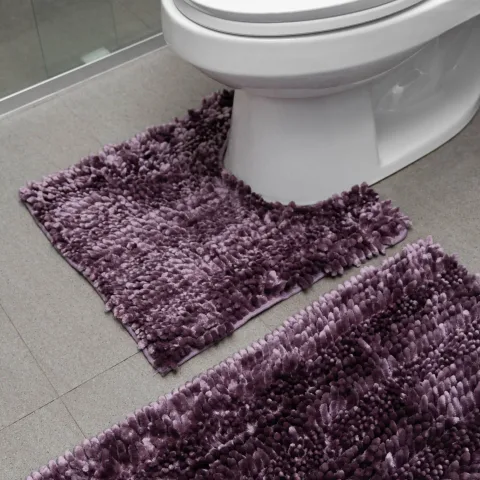 Juego de alfombra para baño 2 piezas