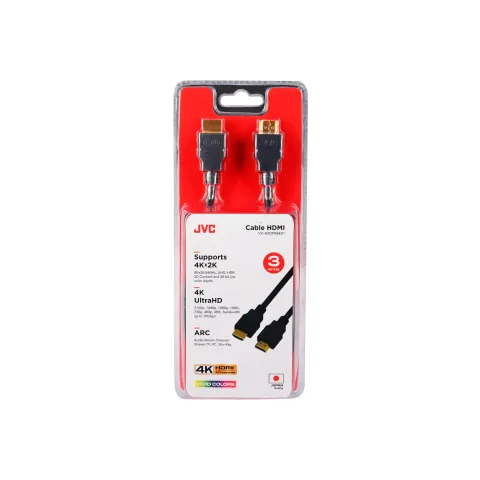 Cable HDMI a HDMI 4K 3m JVC