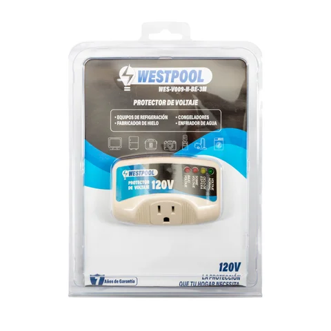 Protector de Voltaje 120V Westpool 1 toma