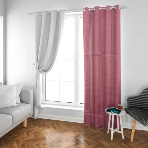 Cortina Single Panel Roja 1 unidad