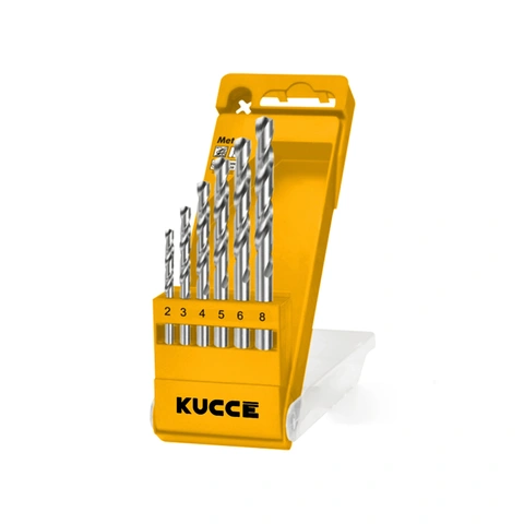 Set de 6 brocas helicoidales Kucce