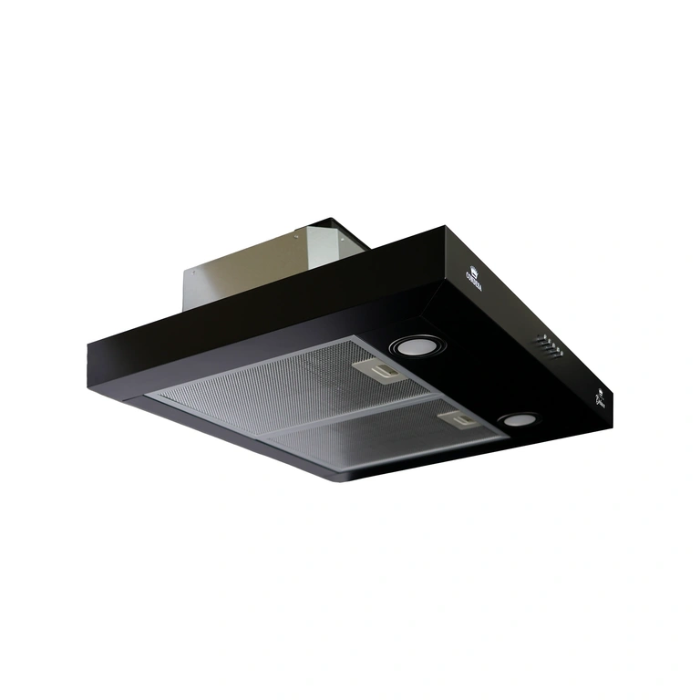 Campana tipo T negra 60 cm Condesa