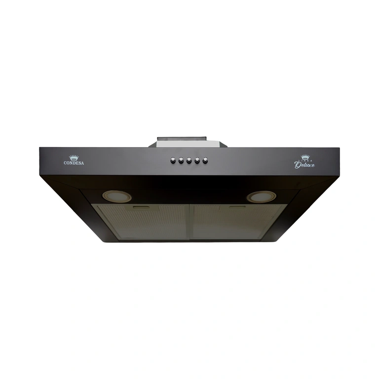 Campana tipo T negra 60 cm Condesa