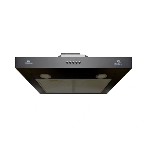 Campana tipo T negra 60 cm Condesa