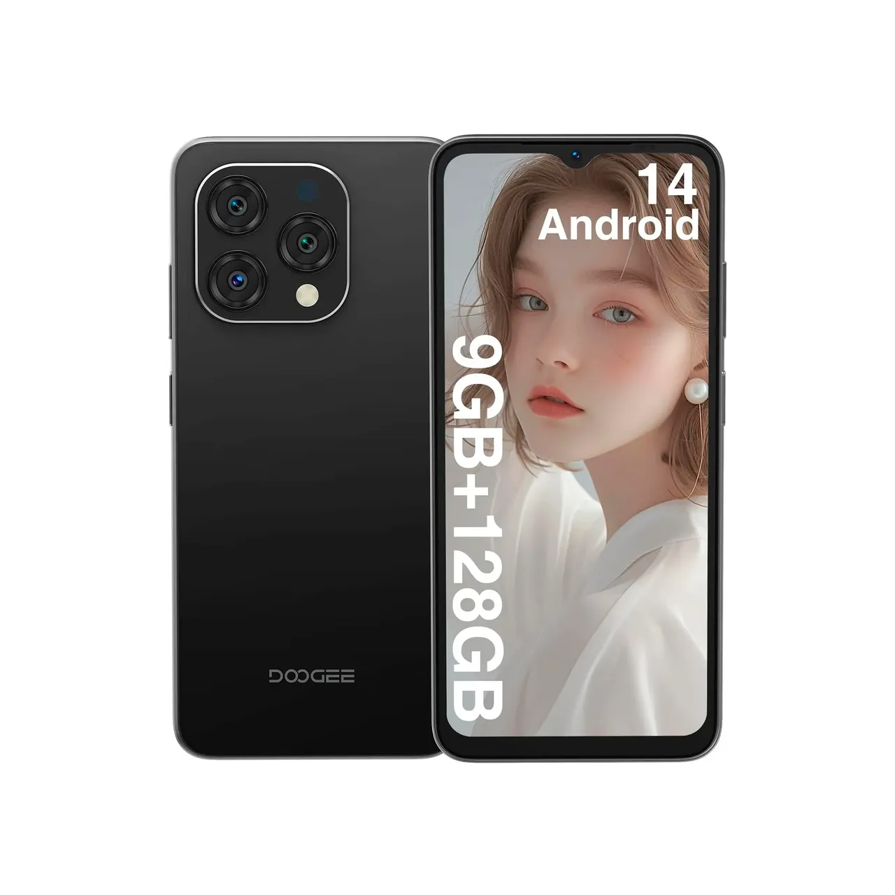 DOOGEE N55 スマホ 9GB/128GB 大容量 Teléfono N55 128GB Doogee | Multimax