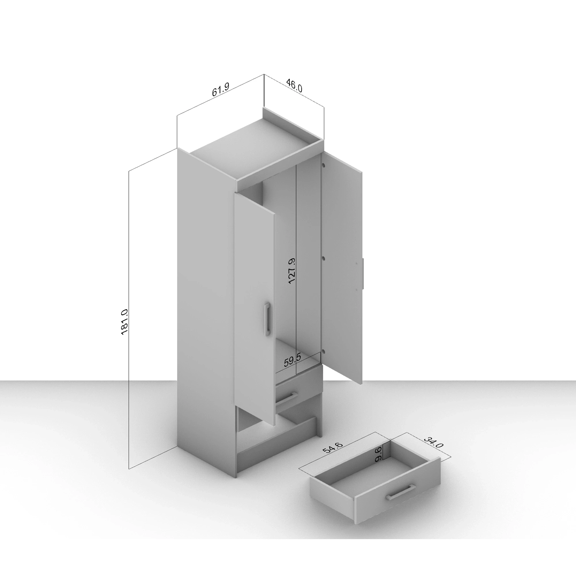 Ropero acegua Multimax Home