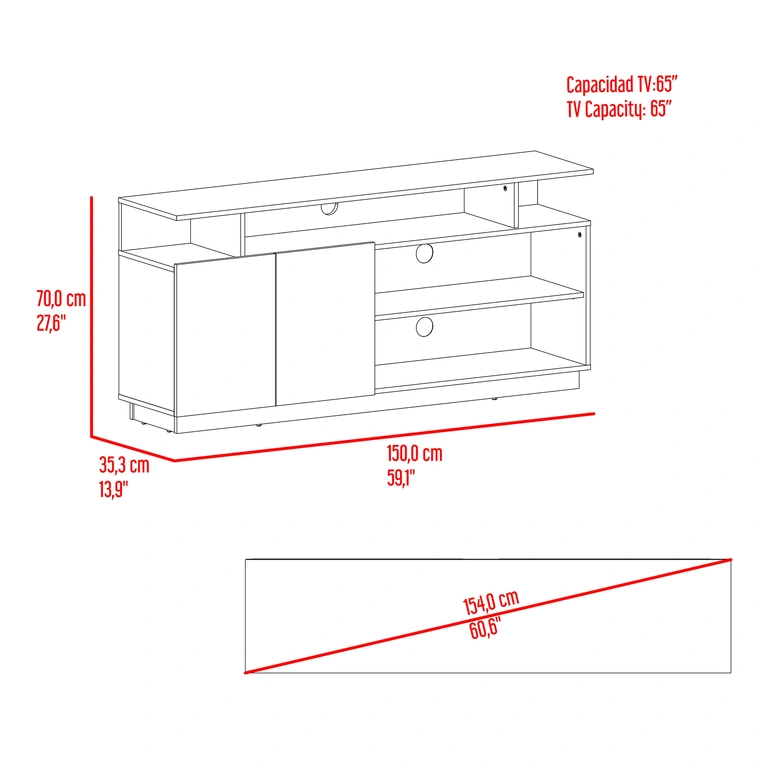 Mesa TV Kronos Multimax Home