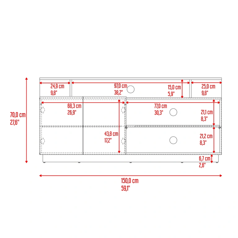 Mesa TV Hope Kronos Multimax Home