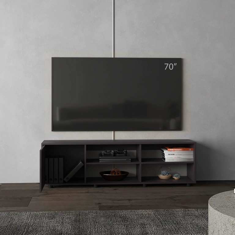 Mesa de TV Wengue Multimax Home