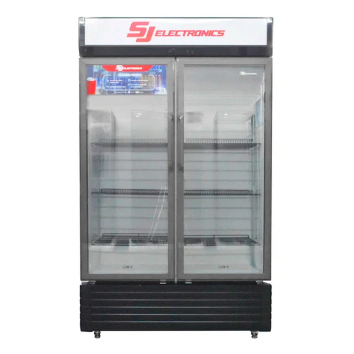 Exhibidor vertical 2 puertas 810 litros SJ Electronics