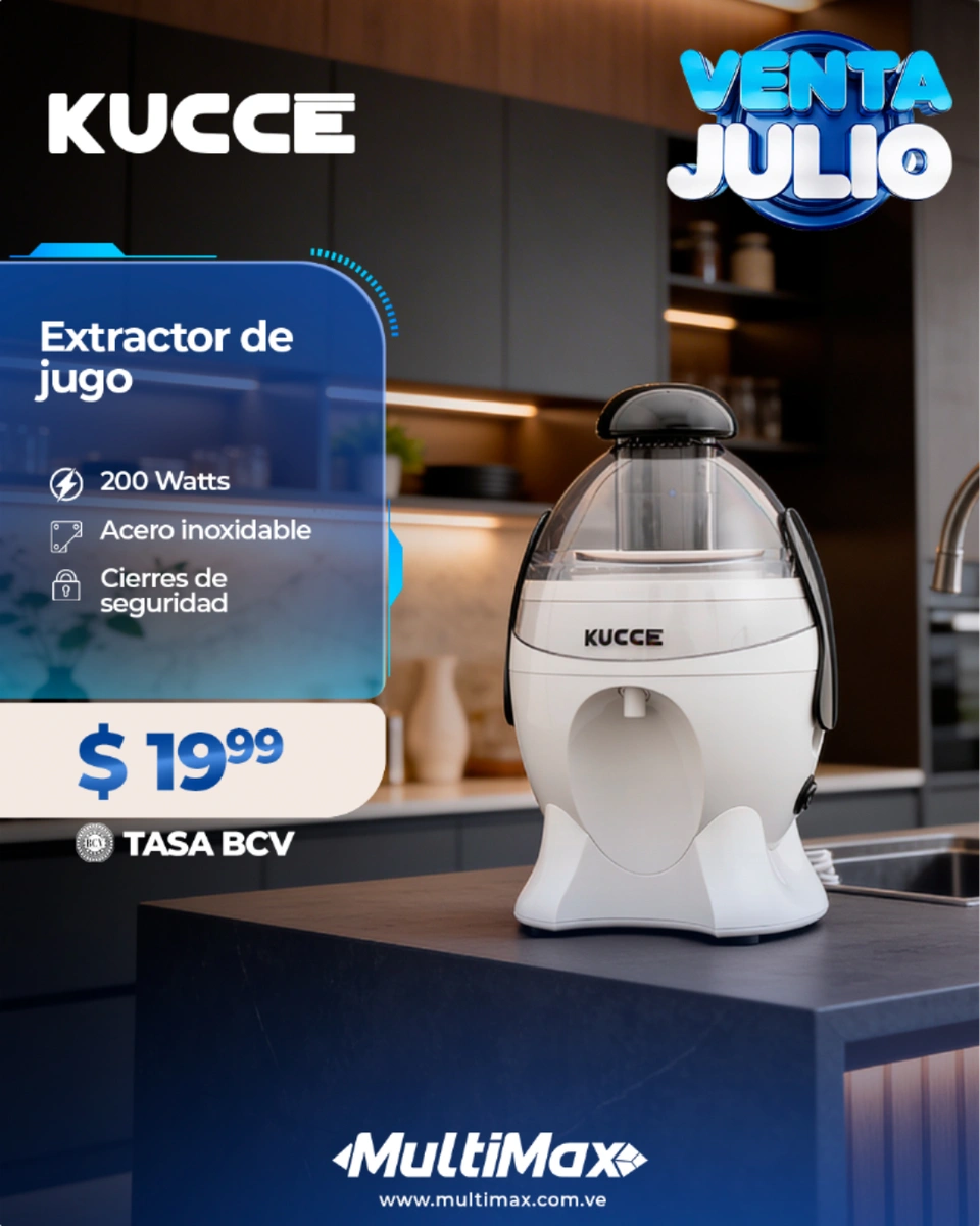 Extractor de jugo marca Kucce