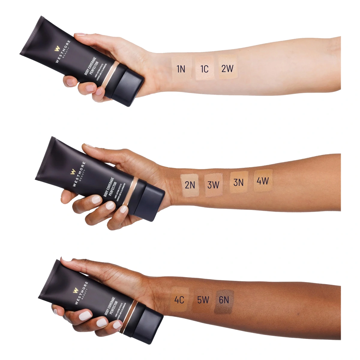 Corrector corporal dorado cálido Westmore Beauty