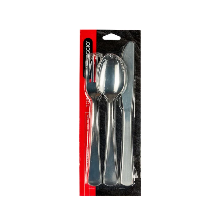 Juego de cubiertos 3 piezas Brinox