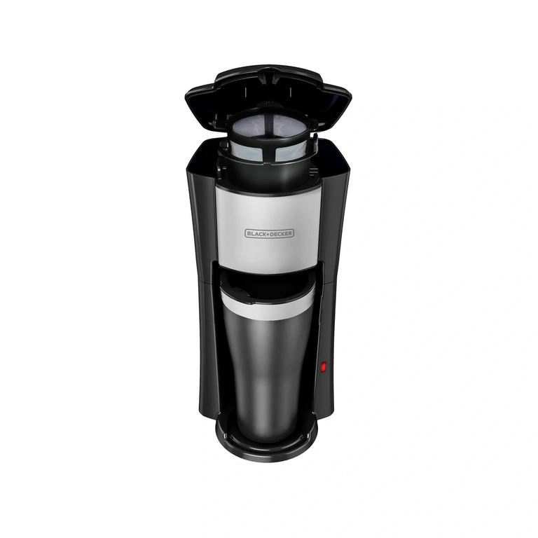 Cafetera individual negra B+D