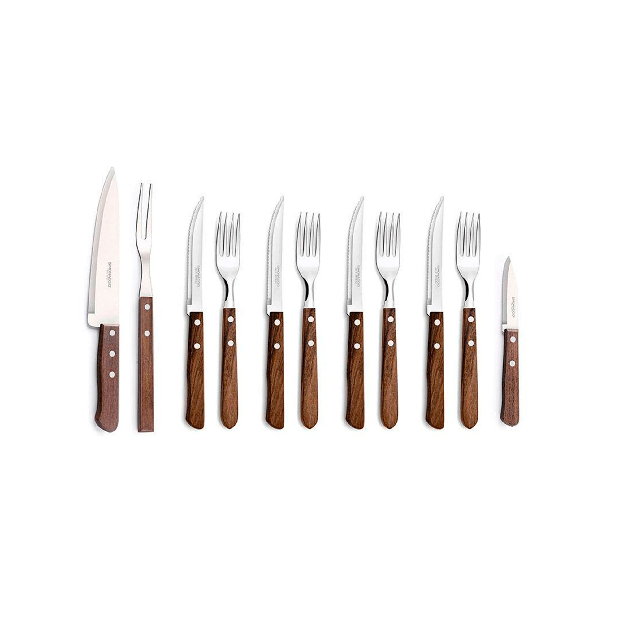 Kit de churrasco de 12 piezas