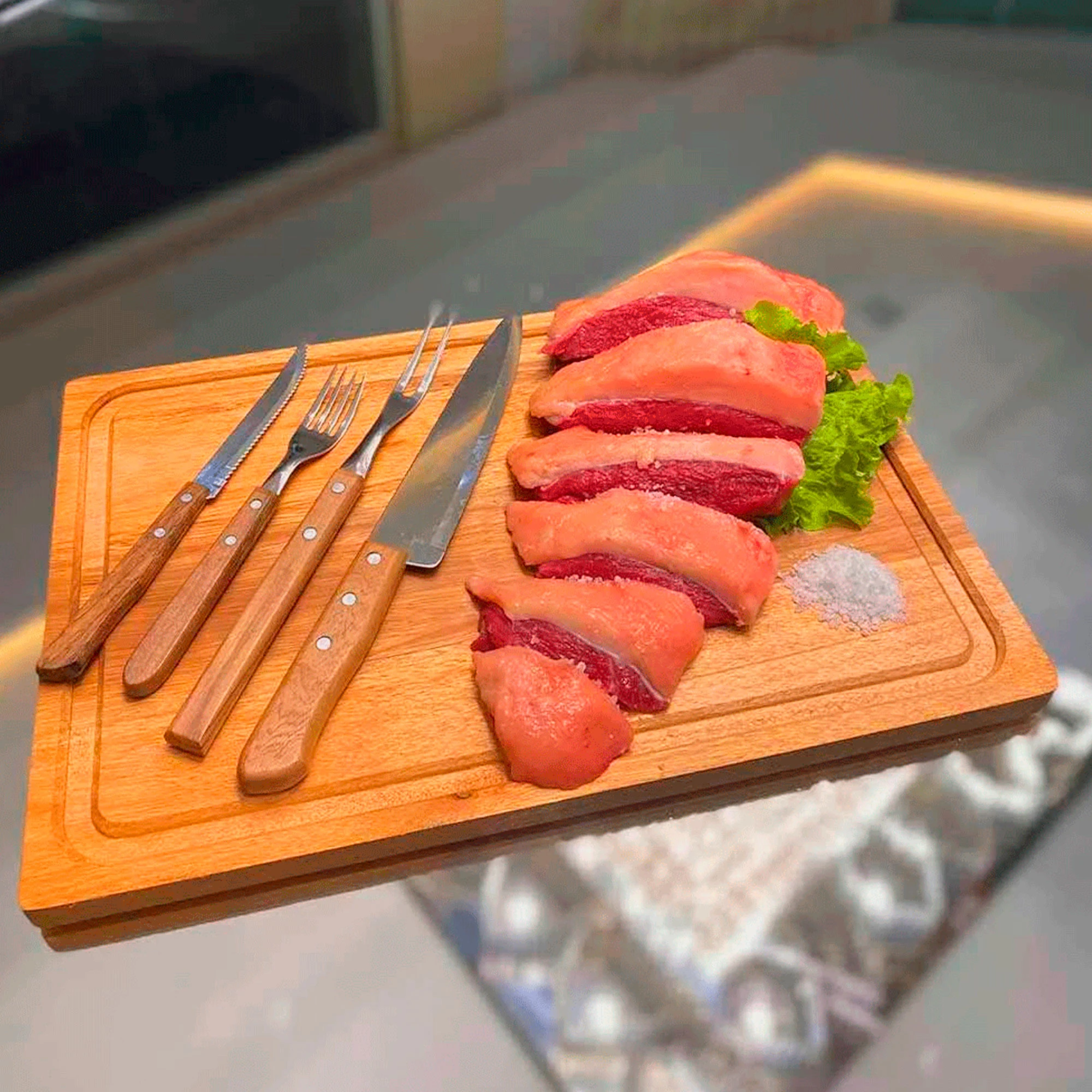 Kit de churrasco de 12 piezas