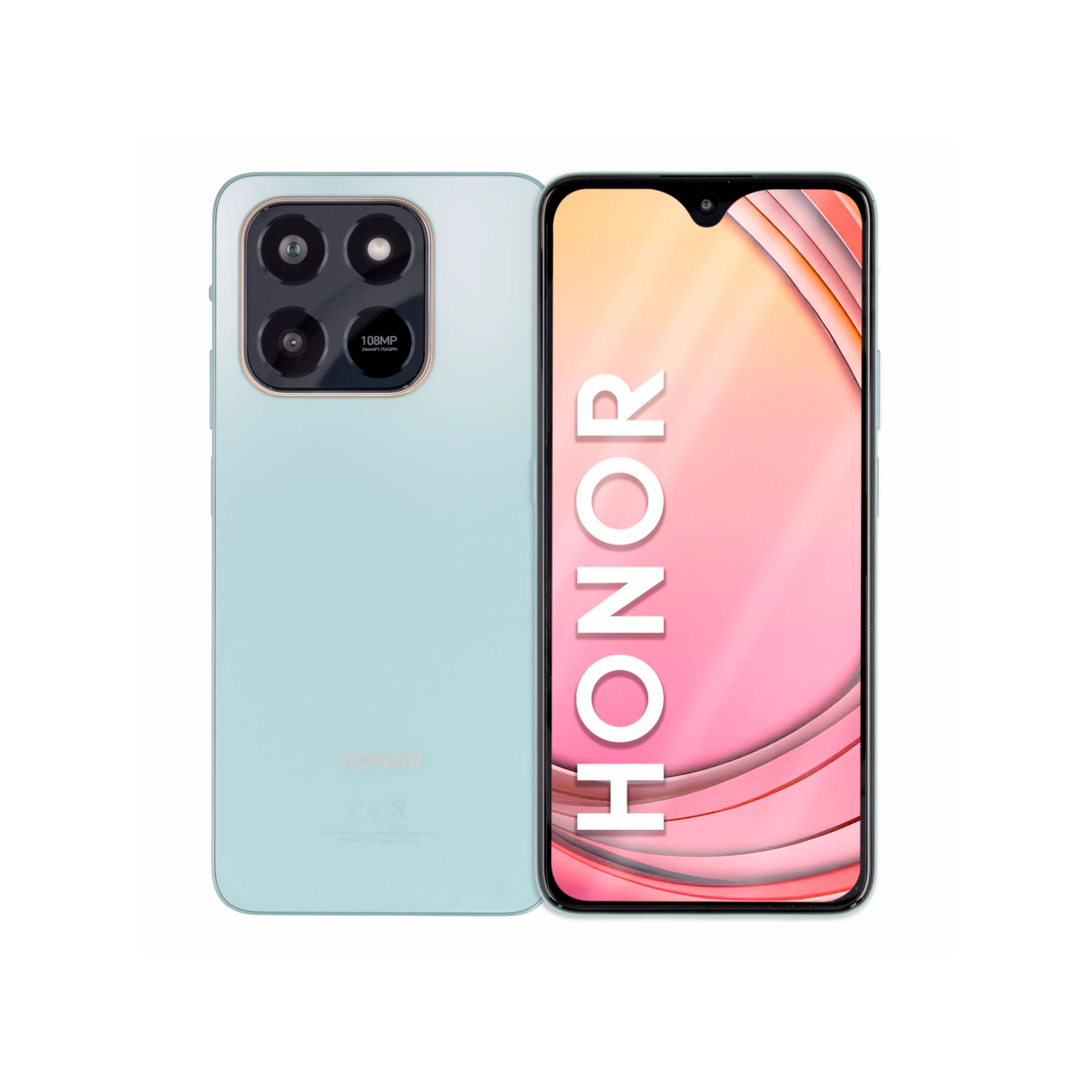 Honor X7D 8GB + 256GB azul cian
